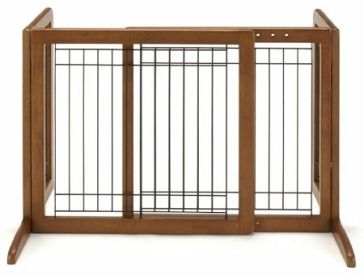 Small Bay Isle Freestanding Pet Gate - Tall