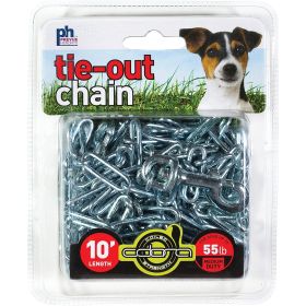 Prevue Pet Products 10 Foot Tie (Option: out Chain Medium Duty)