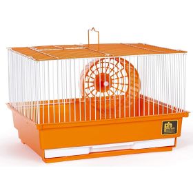 Prevue Pet Products Single (Option: Story Hamster and Gerbil Cage  Orange)