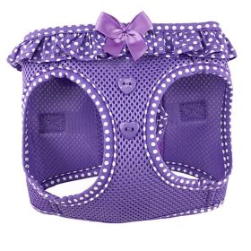 American River Choke Free Dog Harness (Color: Paisley Purple, size: XX-Small)