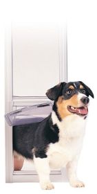 PetSafe Freedom Patio Panel Pet Door (Option: Medium 96 In / White)