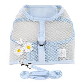 Blue Daisy Cool Mesh Netted Harness (size: X-Small)