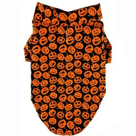 Halloween Jack-O-Lantern Camp Shirt (size: XX-Small)